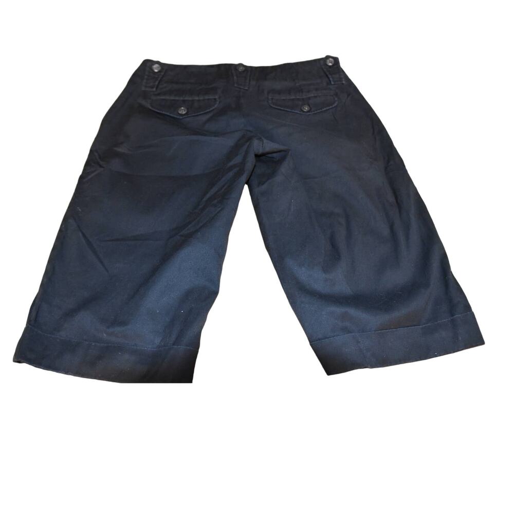 The Limited, Drew Fit, Size 4, Black, Bermuda Length, LN